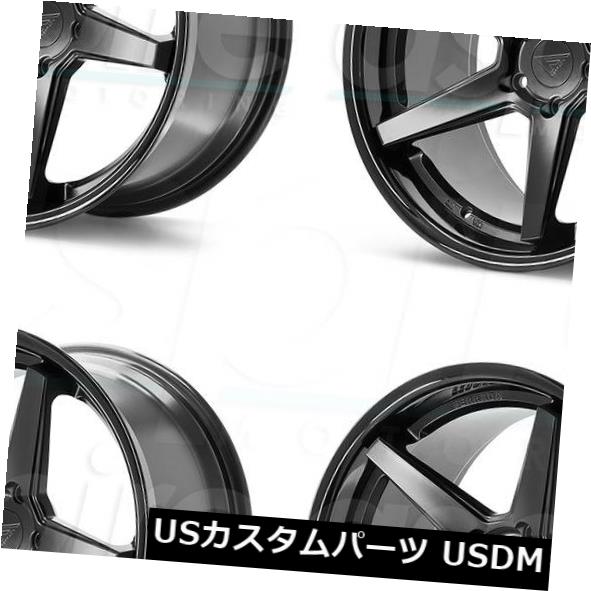 海外輸入ホイール 20x9 Ferrada FR3 5x114.3 35マットブラックブラックリップホイールリムセット(4) 20x9 Ferrada FR3 5x114.3 35 Matte Black Black Lip Wheels Rims Set(4) 【並行輸入品】|カスタムパーツ WORLD倉庫