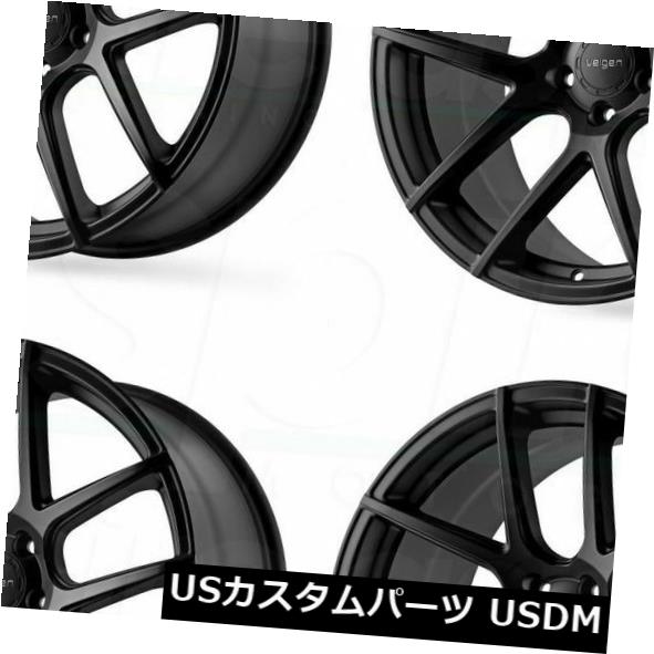 海外輸入ホイール 20x9 Velgen VMB5 5x114.3 35サテンブラックホイールリムセット（4） 20x9 Velgen VMB5 5x114.3 35 Satin Black Wheel Rim set(4) 【並行輸入品】