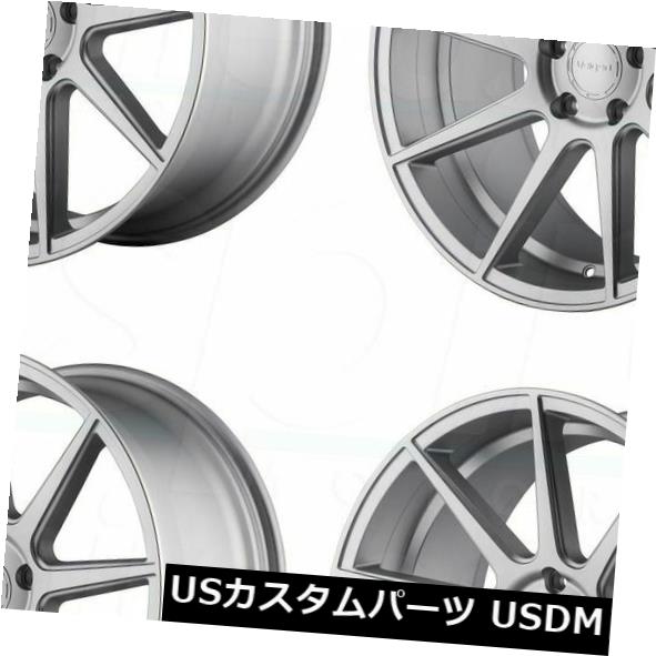海外輸入ホイール 20x9 / 20x10.5 Velgen VMB9 5x120 35/45マットシルバーホイールリムセット（4） 20x9/20x10.5 Velgen VMB9 5x120 35/45 Matte Silver Wheel Rim set(4) 【並行輸入品】