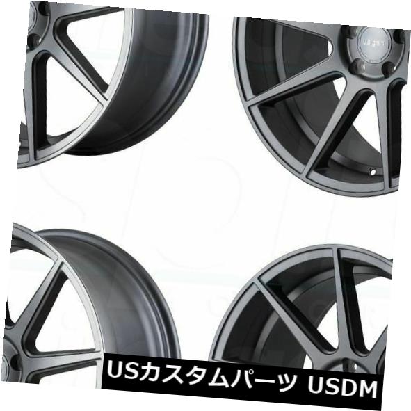 海外輸入ホイール 20x9 / 20x10.5 Velgen VMB9 5x120 35/45マットガンメタルホイールリムセット（4） 20x9/20x10.5 Velgen VMB9 5x120 35/45 Matte Gunmetal Wheel Rim set(4) 【並行輸入品】