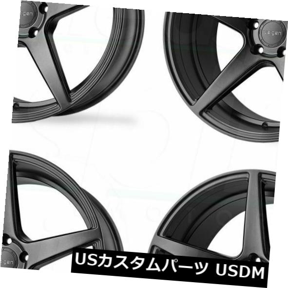 海外輸入ホイール 20x9 / 20x10.5 Velgen Classic5 5x114.3 32/45マットガンメタルホイールリムセット（4） 20x9/20x10.5 Velgen Classic5 5x114.3 32/45 Matte Gunmetal Wheel Rim set(4) 【並行輸入品】