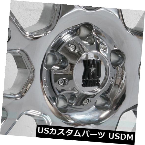 海外輸入ホイール 20x9 XD XD820グレネード6x135 18クロームホイールリムセット（4） 20x9 XD XD820 Grenade 6x135 18 Chrome Wheels Rims Set(4) 【並行輸入品】