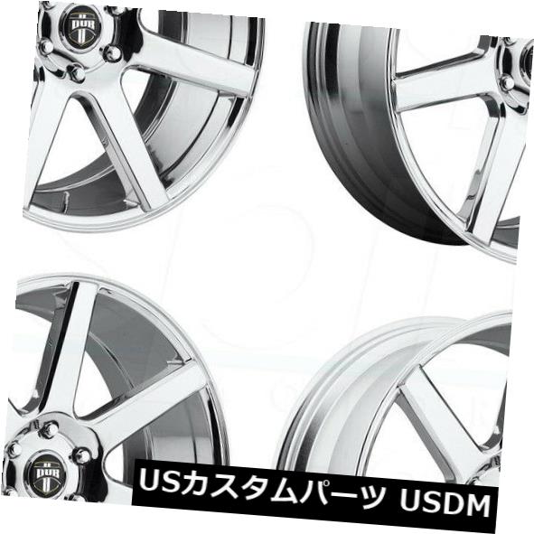 海外輸入ホイール 22x9.5 DUB Future S126 6x5.5 / 6x139.7 30 Chrome Wheels Rims Set(4) 22x9.5 DUB Future S126 6x5.5/6x139.7 30 Chrome Wheels Rims Set(4) 【並行輸入品】|カスタムパーツ WORLD倉庫