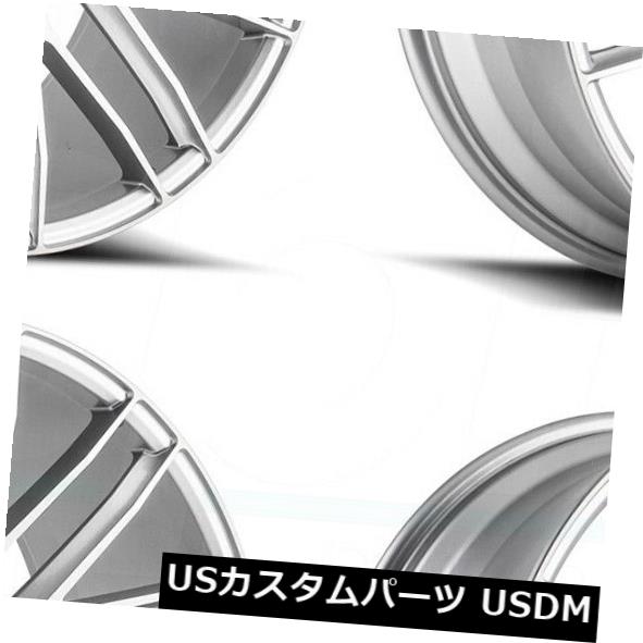 海外輸入ホイール 20x8.5 Savini BM13 5x120 35シルバーブラシホイールリムセット（4） 20x8.5 Savini BM13 5x120 35 Silver Brushed Wheels Rims Set(4) 【並行輸入品】｜カスタムパーツ WORLD倉庫