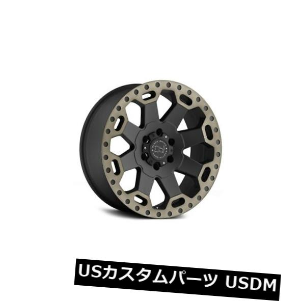 海外輸入ホイール 22x10ブラックライノウォーロード6x5.5 / 6x139.7 -12マットブラックホイールリムセット(4) 22x10 Black Rhino Warlord 6x5.5/6x139.7 -12 Matte Black Wheels Rims Set(4) 【並行輸入品】