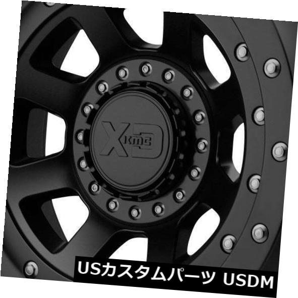 海外輸入ホイール 20x9 XD XD137 Fmj 8x170 0サテンブラックホイールリムセット（4） 20x9 XD XD137 Fmj 8x170 0 Satin Black Wheels Rims Set(4) 【並行輸入品】｜カスタムパーツ WORLD倉庫