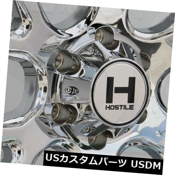 海外輸入ホイール 20x9敵対的なH113レイジ8x6.5 / 8x165.1 0クロームホイールリムセット(4) 20x9 Hostile H113 Rage 8x6.5/8x165.1 0 Chrome Wheels Rims Set(4) 【並行輸入品】|カスタムパーツ WORLD倉庫