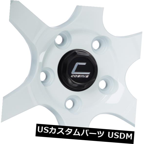 海外輸入ホイール 20x11 Cosmis XT-006R 5x120 5ホワイトホイールリムセット(4) 20x11 Cosmis XT-006R 5x120 5 White Wheels Rims Set(4) 【並行輸入品】|カスタムパーツ WORLD倉庫