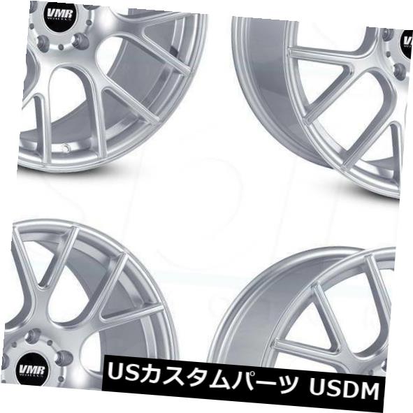 海外輸入ホイール 19x9.5 / 19x10.5 VMR V810 5x112 40/45 Hyper Silver Wheels New Set（4） 19x9.5/19x10.5 VMR V810 5x112 40/45 Hyper Silver Wheels New Set(4) 【並行輸入品】 288,536円
