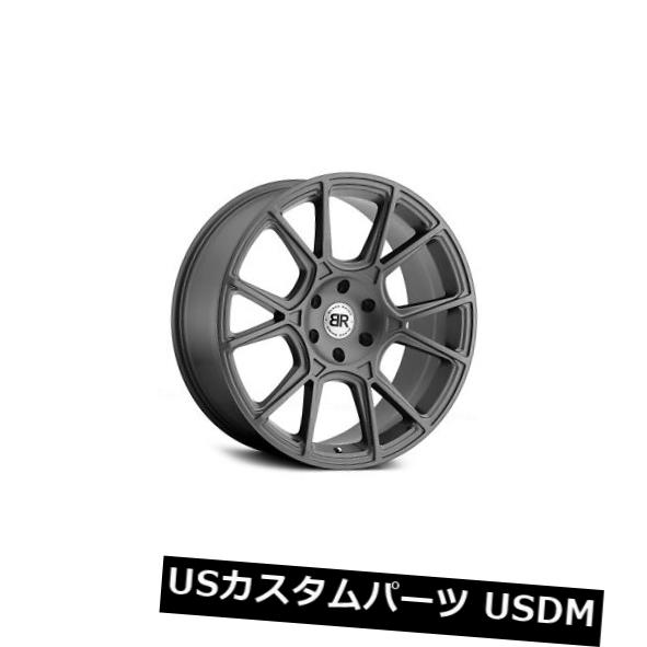 海外輸入ホイール 22x10黒サイマラ6x135 30ガンメタルホイールリムセット（4） 22x10 Black Rhino Mala 6x135 30 Gunmetal Wheels Rims Set(4) 【並行輸入品】