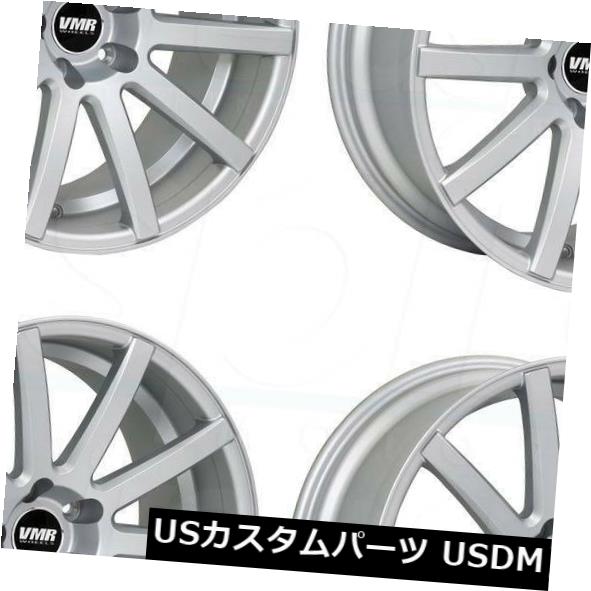 海外輸入ホイール 20x9 / 20x10 VMR V702 5x120 35/45ハイパーシルバーホイールリムセット（4） 20x9/20x10 VMR V702 5x120 35/45 Hyper Silver Wheels Rims Set(4) 【並行輸入品】