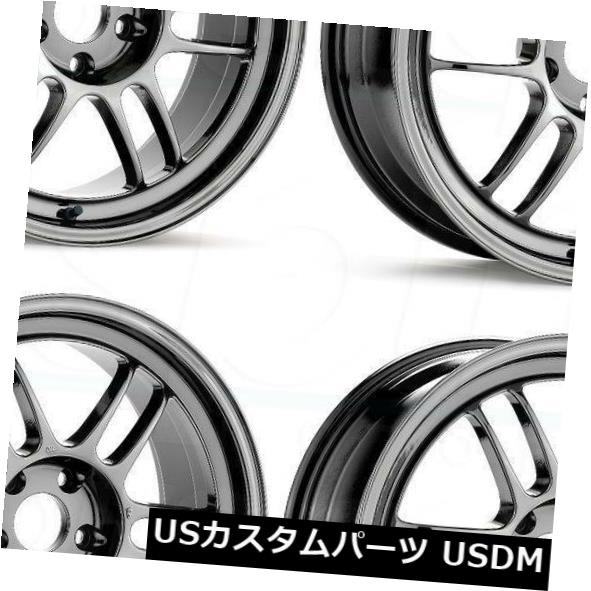 海外輸入ホイール 17x9.5 Enkei RPF1 5x114.3 18特殊ブリリアントコーティング(PVD)ホイールリムセット(4) 17x9.5 Enkei RPF1 5x114.3 18 Special Brilliant Coating (PVD) Wheels Rims Set(4) 【並行輸入品】|カスタムパーツ WORLD倉庫