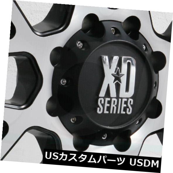 海外輸入ホイール 20x10 XD XD820グレネード8x170 -24サテンブラックマシンホイールリムセット（4） 20x10 XD XD820 Grenade 8x170 -24 Satin Black Machine Wheels Rims Set(4) 【並行輸入品】