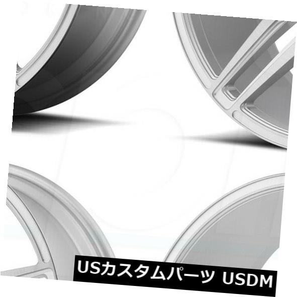 海外輸入ホイール 22x9 / 22x10.5 Asanti Black ABL-12 Orion 5x115 15/25起毛シルバーホイールセット（4） 22x9/22x10.5 Asanti Black ABL-12 Orion 5x115 15/25 Brushed Silver Wheels Set(4) 【並行輸入品】｜カスタムパーツ WORLD倉庫