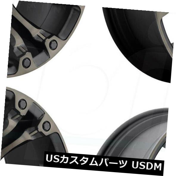 海外輸入ホイール 20x10燃料蒸気D569 5x5.5 / 5x150 -18黒機械加工ホイールリムセット（4） 20x10 Fuel Vapor D569 5x5.5/5x150 -18 Black Machined Wheels Rims Set(4) 【並行輸入品】｜カスタムパーツ WORLD倉庫