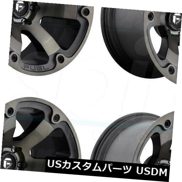 海外輸入ホイール 20x10フューエルビーストD564 8x170 -18ブラックマシニングホイールリムセット（4） 20x10 Fuel Beast D564 8x170 -18 Black Machined Wheels Rims Set(4) 【並行輸入品】｜カスタムパーツ WORLD倉庫