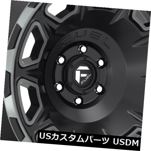 海外輸入ホイール 20x10 Fuel Vengeance D686 5x5 / 5x127 -18マットブラックDDTホイールリムセット（4） 20x10 Fuel Vengeance D686 5x5/5x127 -18 Matte Black DDT Wheels Rims Set(4) 【並行輸入品】｜カスタムパーツ WORLD倉庫 265,568円