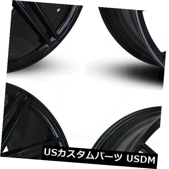 海外輸入ホイール 22x9 / 22x10.5ロードフォースRF11.1 5x130 45/40ブラックホイールリムセット（4） 22x9/22x10.5 Road Force RF11.1 5x130 45/40 Black Wheels Rims Set(4) 【並行輸入品】｜カスタムパーツ WORLD倉庫