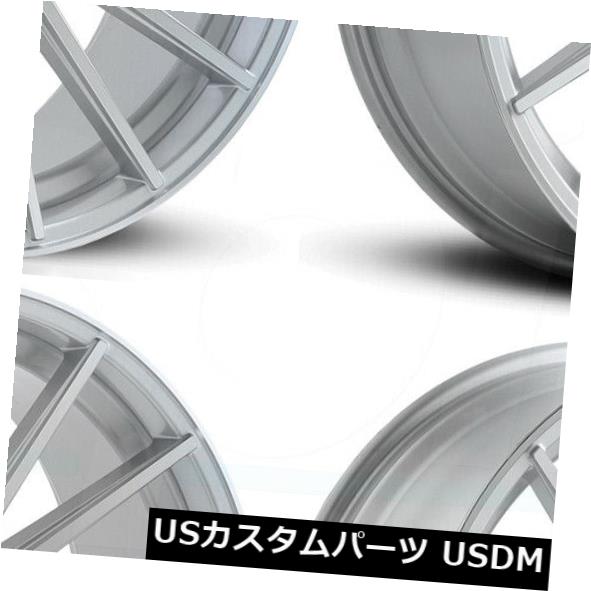 海外輸入ホイール 22x9 / 22x10.5ロードフォースRF15 5x114.3 20/20アルジェントルオテチェルキオーニセット(4) 22x9/22x10.5 Road Force RF15 5x114.3 20/20 Argento Ruote Cerchioni Set (4) 【並行輸入品】