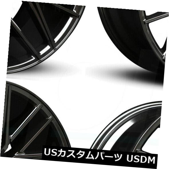 海外輸入ホイール 22x9 / 22x10.5ロードフォースRF13 5x130 45/45ノワールルージャンテセット（4） 22x9/22x10.5 Road Force RF13 5x130 45/45 Noir Roues Jantes Set (4) 【並行輸入品】｜カスタムパーツ WORLD倉庫