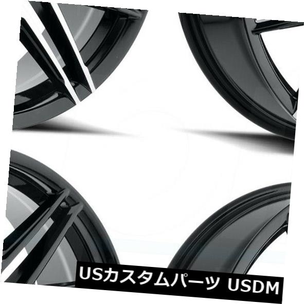 海外輸入ホイール 22x9 MKW M124 6x135 / 6x5.5 35グロスブラックホイールリムセット(4) 22x9 MKW M124 6x135/6x5.5 35 Gloss Black Wheels Rims Set(4) 【並行輸入品】|カスタムパーツ WORLD倉庫