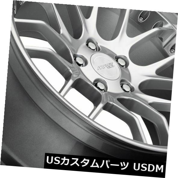 海外輸入ホイール 20x8.5 / 20x10 MRR GT7 5x112 25/25ハイパーシルバーホイールリムセット（4） 20x8.5/20x10 MRR GT7 5x112 25/25 Hyper Silver Wheels Rims Set(4) 【並行輸入品】｜カスタムパーツ WORLD倉庫