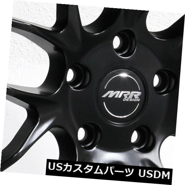 海外輸入ホイール 20x8.5 / 20x10 MRR GT7 5x112 35/40マットブラックホイールリムセット（4） 20x8.5/20x10 MRR GT7 5x112 35/40 Matte Black Wheels Rims Set(4) 【並行輸入品】｜カスタムパーツ WORLD倉庫