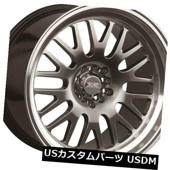 海外輸入ホイール 16X9 +0 XXR 531 4x100 / 114.3クロムブラックホイール(4個セット) 16X9 +0 XXR 531 4x100/114.3 Chromium Black Wheels (Set of 4) 【並行輸入品】