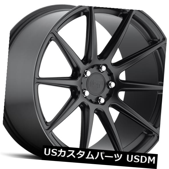海外輸入ホイール 19x8.5 ET35ニッチM147エッセン5x120マットブラックリム(4個セット) 19x8.5 ET35 Niche M147 Essen 5x120 Matte Black Rims (Set of 4) 【並行輸入品】|カスタムパーツ WORLD倉庫