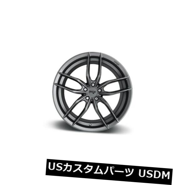 海外輸入ホイール 20x11 ET35 Niche M204 Vosso 5x112無煙炭ホイール（4個セット） 20x11 ET35 Niche M204 Vosso 5x112 Anthracite Wheels (Set of 4) 【並行輸入品】