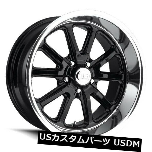 海外輸入ホイール 22x9 ET1 US Mag U121ランブラー5x127ブラックリム(4個セット) 22x9 ET1 US Mag U121 Rambler 5x127 Black Rims (Set of 4) 【並行輸入品】|カスタムパーツ WORLD倉庫