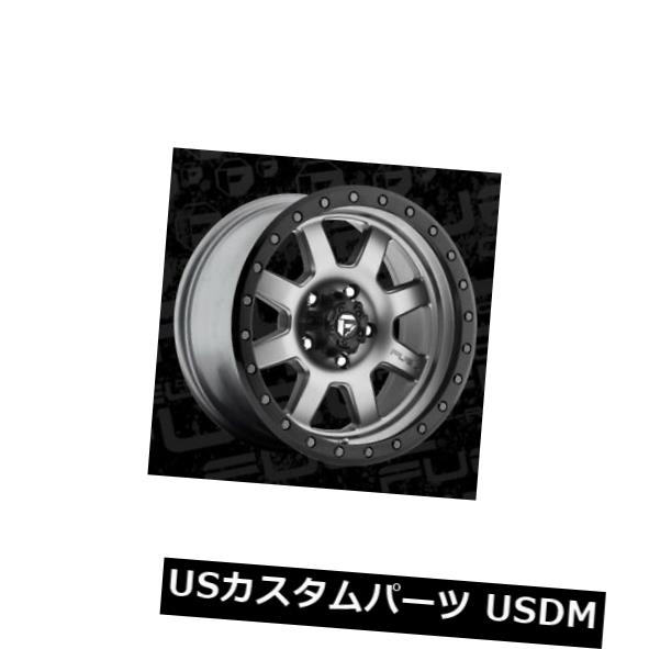 海外輸入ホイール 17x8.5 ET-6 Fuel D552 Trophy 5x127 Matte Anthracite Wheels（4個セット） 17x8.5 ET-6 Fuel D552 Trophy 5x127 Matte Anthracite Wheels (Set of 4) 【並行輸入品】｜カスタムパーツ WORLD倉庫