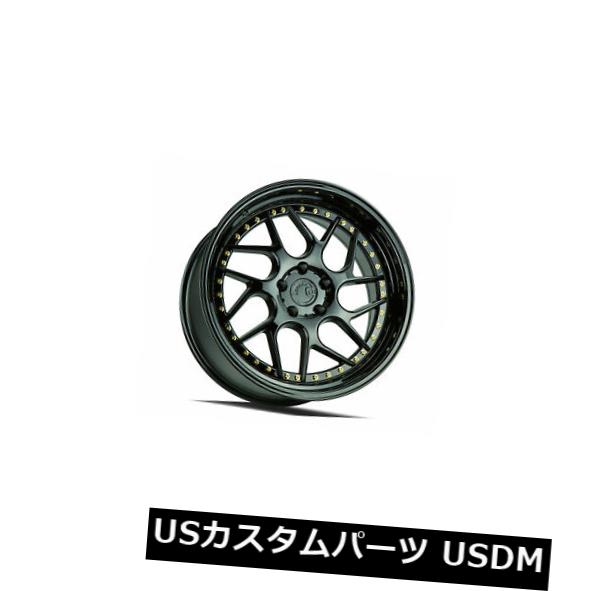海外輸入ホイール 18x9.5 +25 Aodhan DS01 5x120グロスブラックホイール(4個セット) 18x9.5 +25 Aodhan DS01 5x120 Gloss BlackWheels (Set of 4) 【並行輸入品】|カスタムパーツ WORLD倉庫
