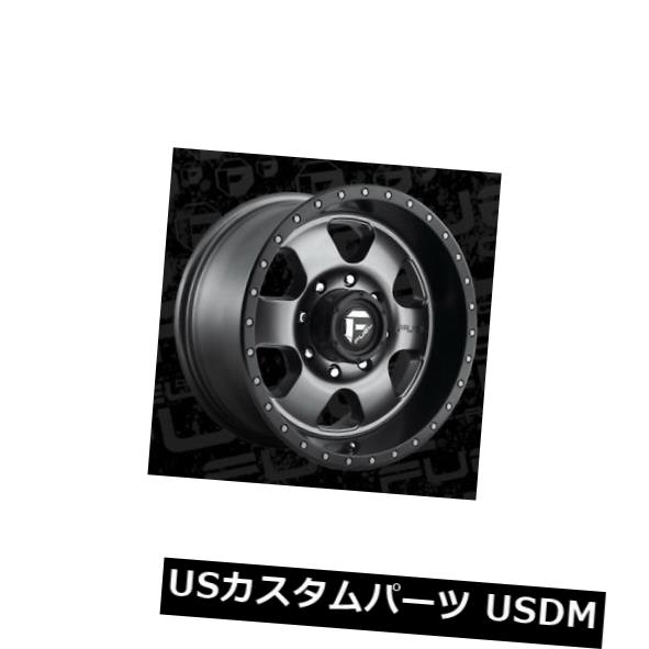海外輸入ホイール 18x9 ET19 Fuel D619 Podium 6x139.7マット無煙炭ホイール(4個セット) 18x9 ET19 Fuel D619 Podium 6x139.7 Matte Anthracite Wheels (Set of 4) 【並行輸入品】