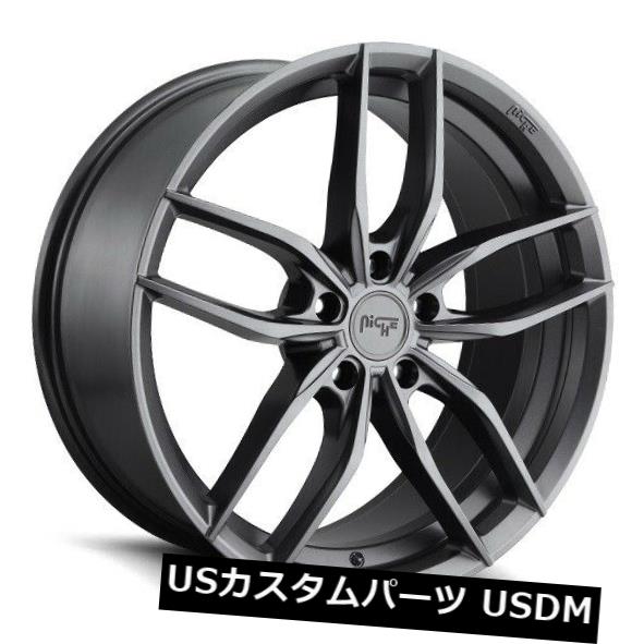海外輸入ホイール 20x9 ET38 Niche M204 Vosso 5x112無煙炭ホイール（4個セット） 20x9 ET38 Niche M204 Vosso 5x112 Anthracite Wheels (Set of 4) 【並行輸入品】 249,084円