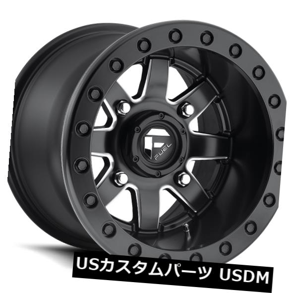海外輸入ホイール 15x8 ET0 Fuel D928 Maverick Utv 4x136 Matte Black Wheels（4個セット） 15x8 ET0 Fuel D928 Maverick Utv 4x136 Matte Black Wheels (Set of 4) 【並行輸入品】｜カスタムパーツ WORLD倉庫