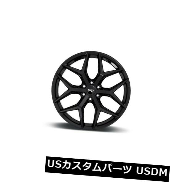 海外輸入ホイール 20x9 ET30ニッチM231バイスSuv 6x135ブラックホイール(4個セット) 20x9 ET30 Niche M231 Vice Suv 6x135 Black Wheels (Set of 4) 【並行輸入品】