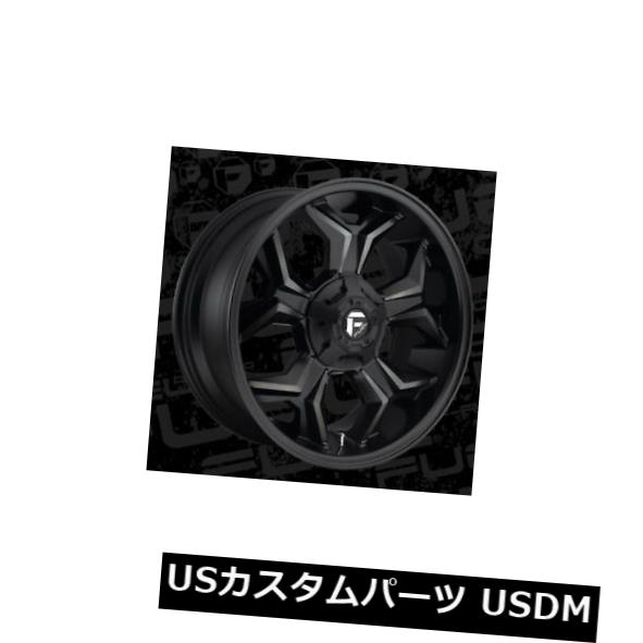 海外輸入ホイール 20x9 ET1 Fuel D605 Avenger 6x135 / 6x139.7ブラック/機械加工DDTホイール（4個セット） 20x9 ET1 Fuel D605 Avenger 6x135/6x139.7 Black/Machined DDT Wheels (Set of 4) 【並行輸入品】｜カスタムパーツ WORLD倉庫