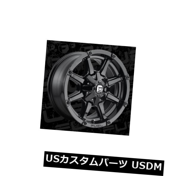 海外輸入ホイール 18x9 ET20燃料D575カプラー6x135 / 6x139.7ブラックホイール（4個セット） 18x9 ET20 Fuel D575 Coupler 6x135/6x139.7 Black Wheels (Set of 4) 【並行輸入品】