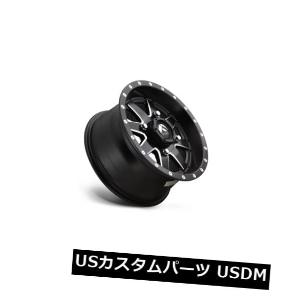 海外輸入ホイール 16x7 ET13 Fuel D538 Maverick 4x156ブラックミルドホイール（4個セット） 16x7 ET13 Fuel D538 Maverick 4x156 Black Milled Wheels (Set of 4) 【並行輸入品】 204,160円