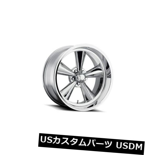 海外輸入ホイール 20x9.5 ET1 US Mag U104標準5x127クロムリム(4個セット) 20x9.5 ET1 US Mag U104 Standard 5x127 Chrome Rims (Set of 4) 【並行輸入品】