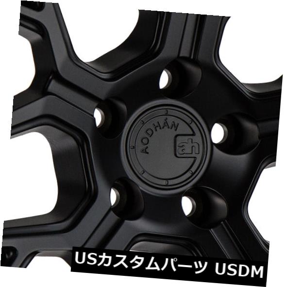 海外輸入ホイール 18x8F / 18x9R | +3 5F / 30R Aodhan LS009 5x100マットブラックリム（4個セット） 18x8F/18x9R|+35F/30R Aodhan LS009 5x100 Matte Black Rims (Set of 4) 【並行輸入品】 203,390円