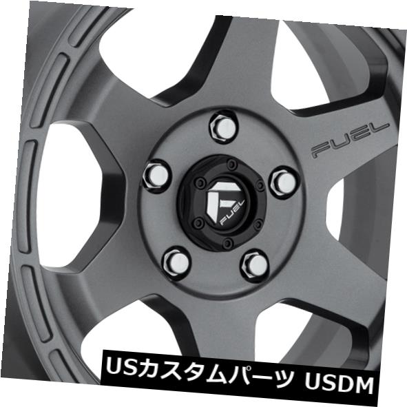 海外輸入ホイール 20x9 ET20 Fuel D665 Shok 5x150マット無煙炭ホイール（4個セット） 20x9 ET20 Fuel D665 Shok 5x150 Matte Anthracite Wheels (Set of 4) 【並行輸入品】｜カスタムパーツ WORLD倉庫