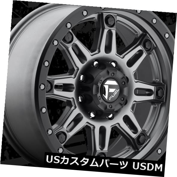 海外輸入ホイール 20x9 ET20 Fuel D568人質Iii 6x139.7マット無煙炭ホイール(4個セット) 20x9 ET20 Fuel D568 Hostage Iii 6x139.7 Matte Anthracite Wheels (Set of 4) 【並行輸入品】|カスタムパーツ WORLD倉庫