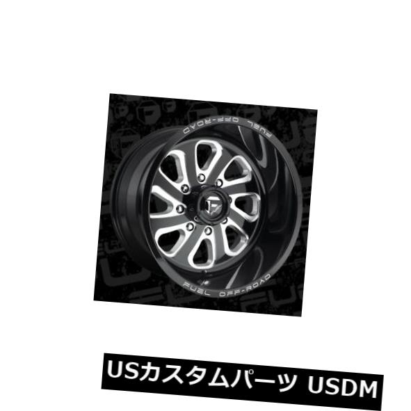 海外輸入ホイール 20x12 ET-43燃料D587フロー8x165.1ブラックミルドリム（4個セット） 20x12 ET-43 Fuel D587 Flow 8x165.1 Black Milled Rims (Set of 4) 【並行輸入品】 292,149円