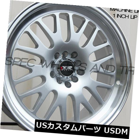 海外輸入ホイール 18X8.5F / 18X9.5 R +20/20 XXR 531 5x100 / 5x114.3ハイパーシルバーホイール（4個セット） 18X8.5F/18X9.5R +20/20 XXR 531 5x100/5x114.3 Hyper Silver Wheels (Set of 4) 【並行輸入品】｜カスタムパーツ WORLD倉庫