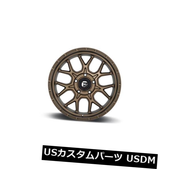 海外輸入ホイール 20x9 ET20 Fuel D671 Tech 5x150ブロンズリム（4個セット） 20x9 ET20 Fuel D671 Tech 5x150 Bronze Rims (Set of 4) 【並行輸入品】