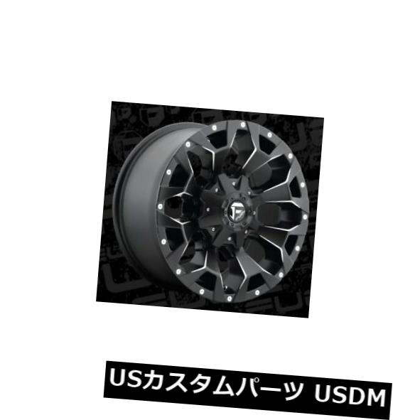 海外輸入ホイール 18x9 ET1 Fuel D546 Assault 5x139.7 / 5x150 Black Milled Wheels（4個セット） 18x9 ET1 Fuel D546 Assault 5x139.7/5x150 Black Milled Wheels (Set of 4) 【並行輸入品】 238,293円