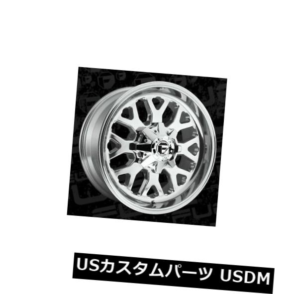 海外輸入ホイール 20x9 ET20燃料D586 Titan 8x170ポリッシュリム（4個セット） 20x9 ET20 Fuel D586 Titan 8x170 Polished Rims (Set of 4) 【並行輸入品】 279,230円