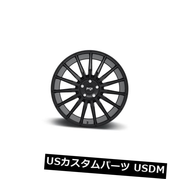 海外輸入ホイール 20x8.5 ET34ニッチM214フォーム5x112ブラックホイール（4個セット） 20x8.5 ET34 Niche M214 Form 5x112 Black Wheels (Set of 4) 【並行輸入品】 249,084円
